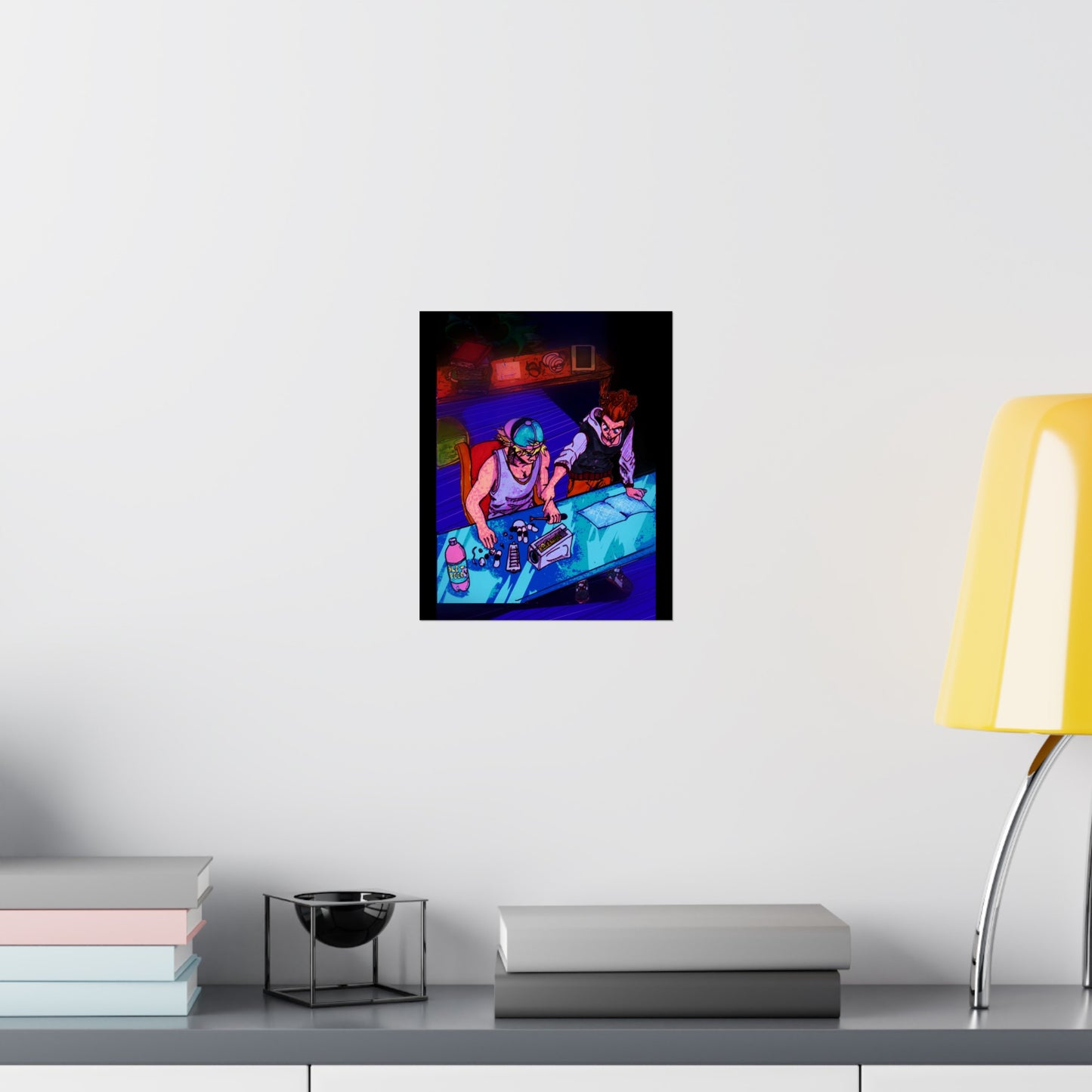 K&C Lab Mix Matte Poster