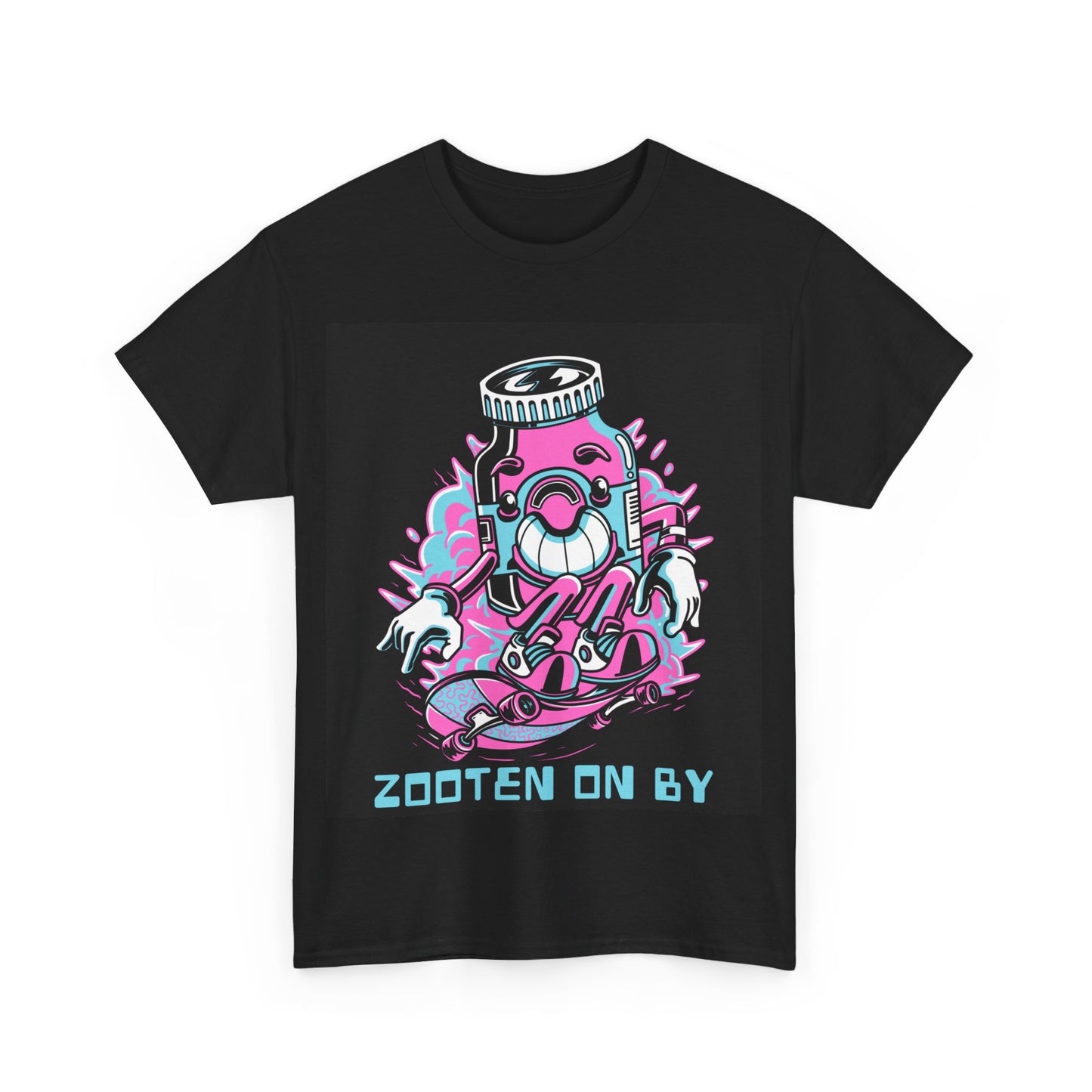 Zooten On By Unisex Tee Black
