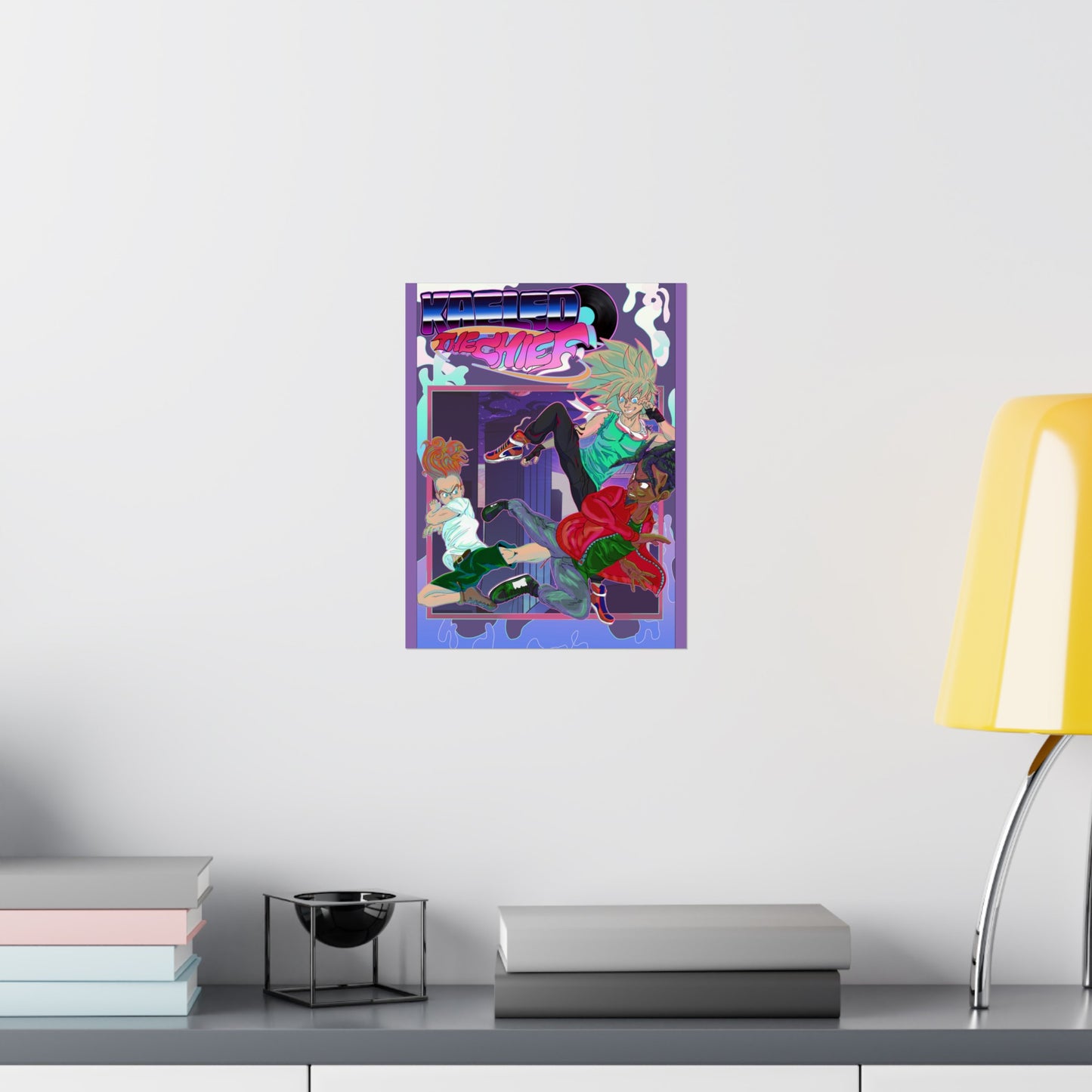 K&C Lava Poster Matte Poster