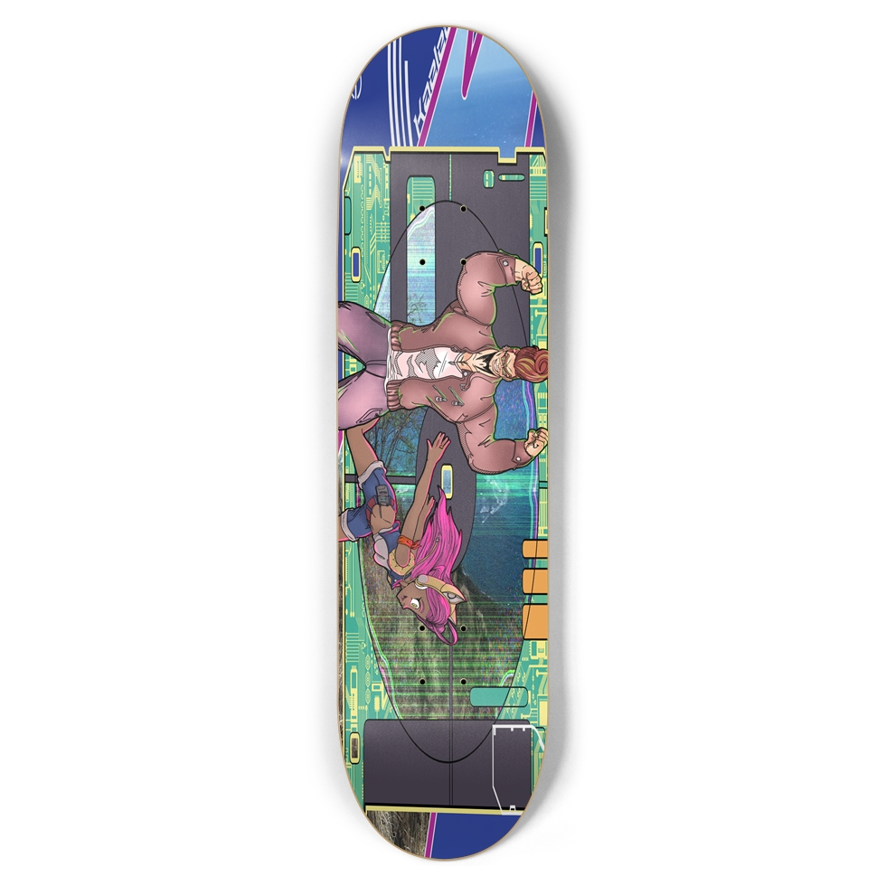 Astro Ocean Skateboard