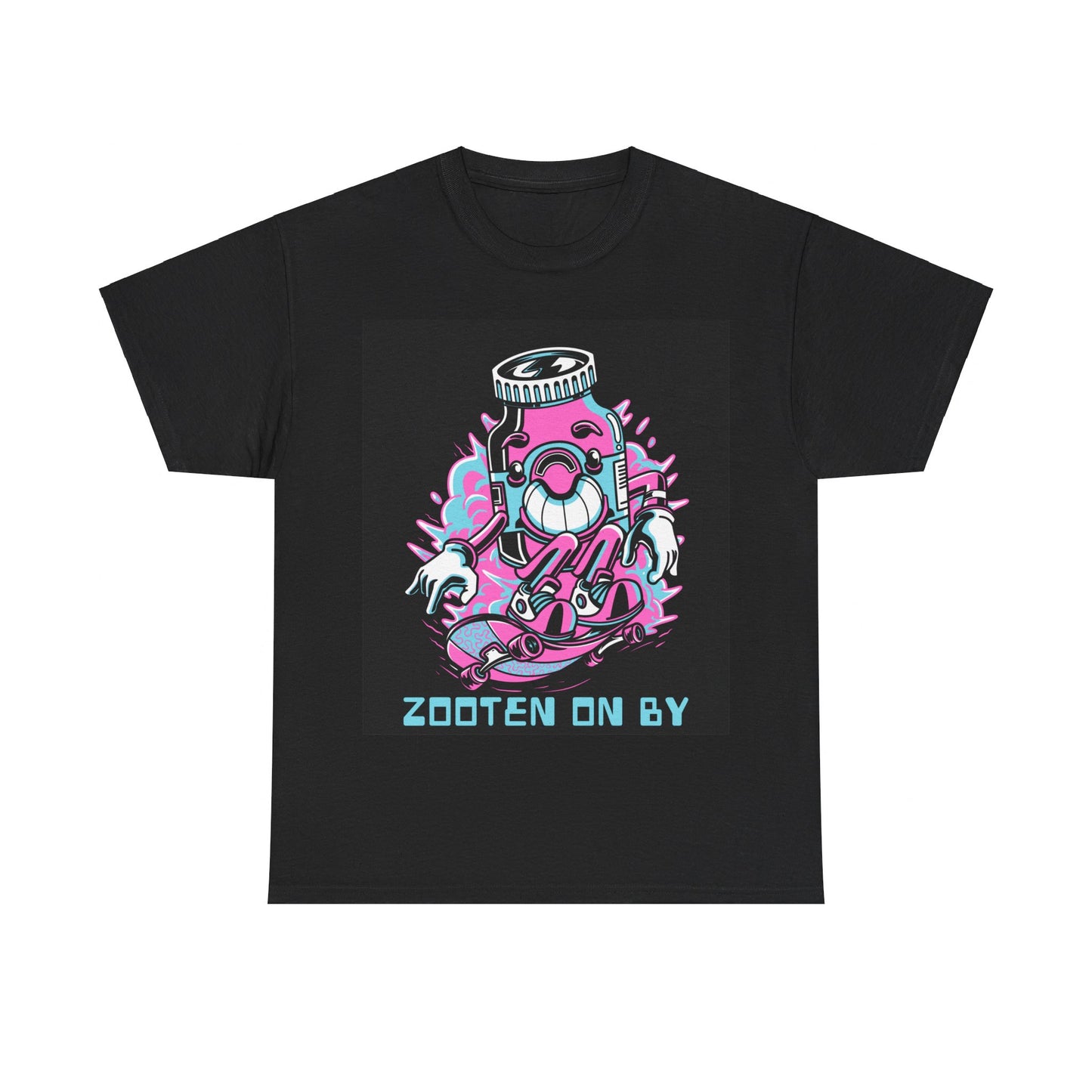 Zooten On By Unisex Tee Black