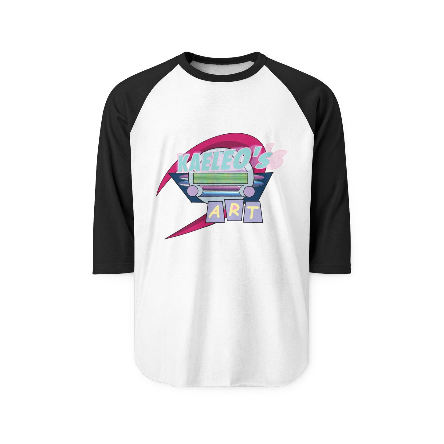 Kaeleos Art Retro Unisex Baseball tee