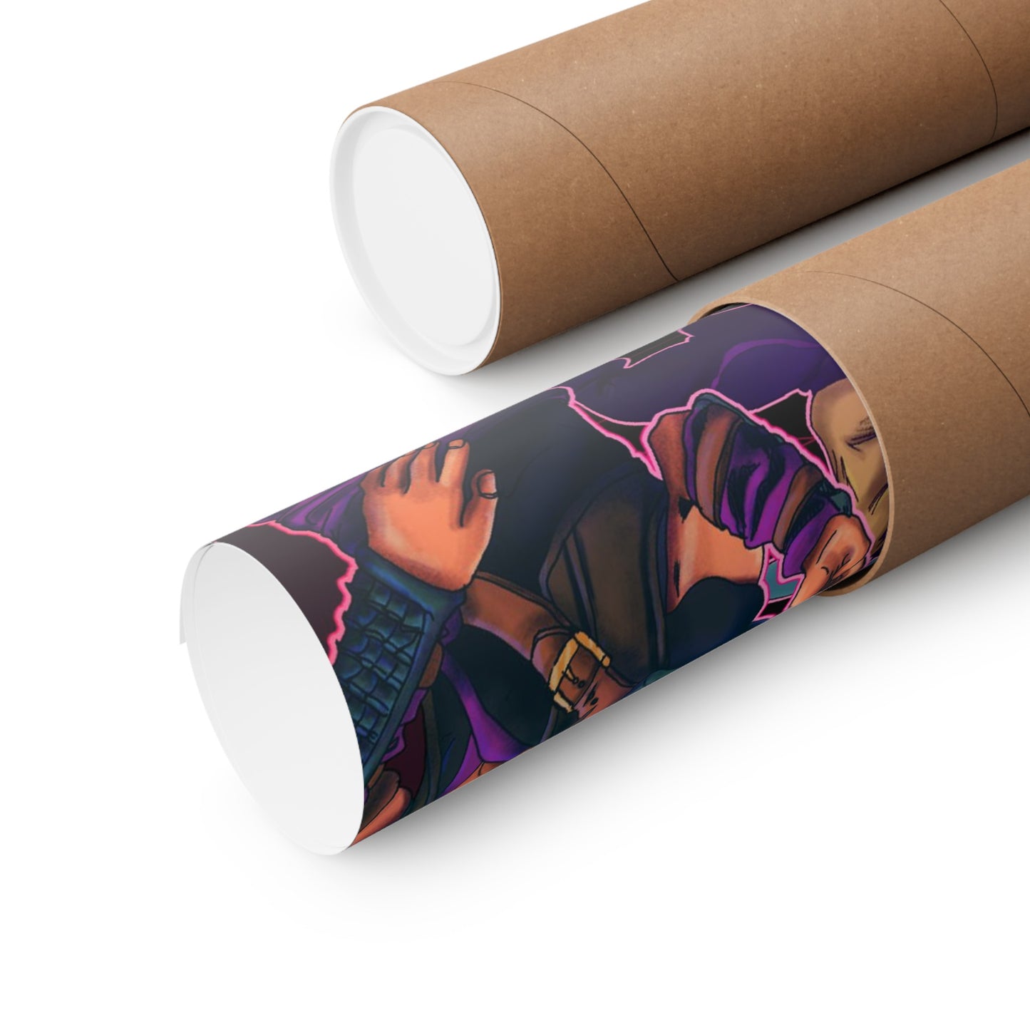 Original Purple Moons Matte Poster