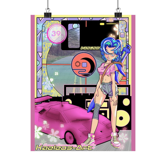 Luna Moon Matte Poster