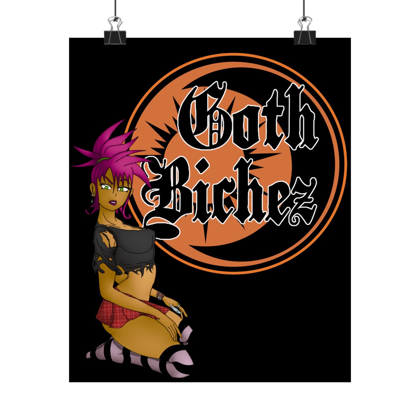 Goth Bichez Matte Poster