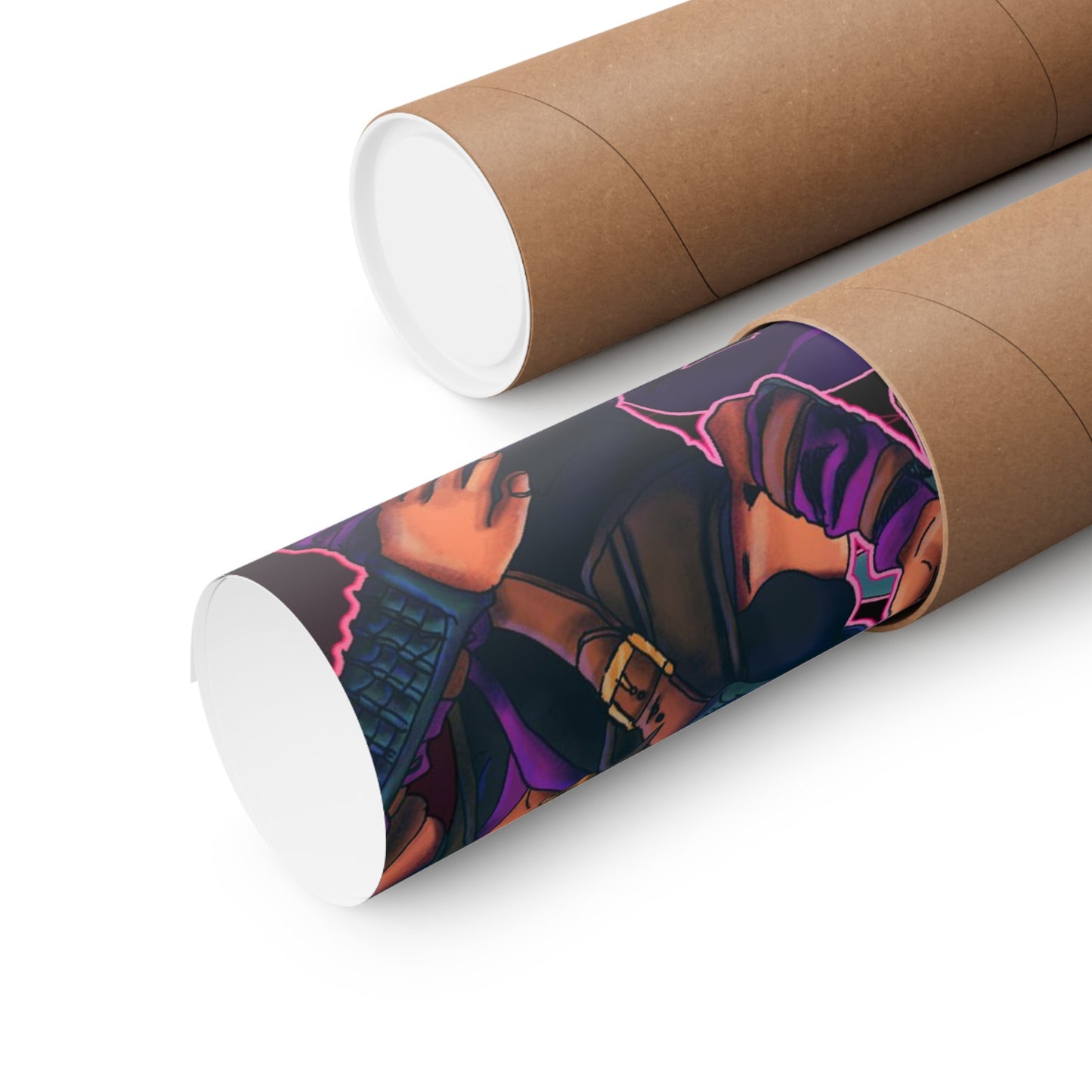 Original Purple Moons Matte Poster