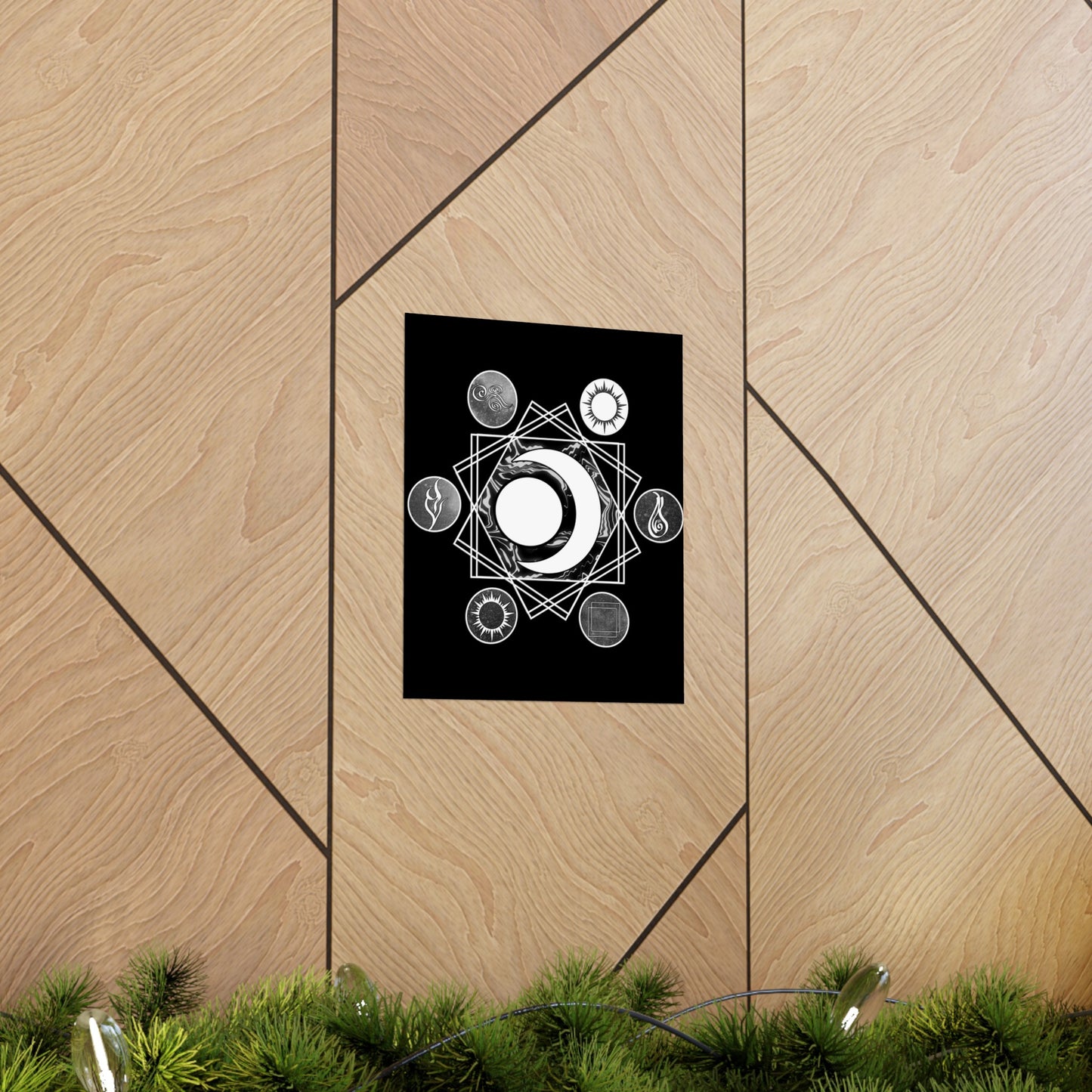 Elements Hex Matte Poster