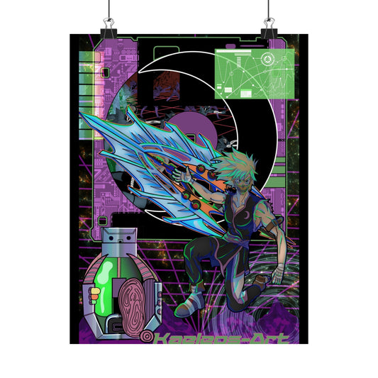 Kaeleo Moon Matte Poster