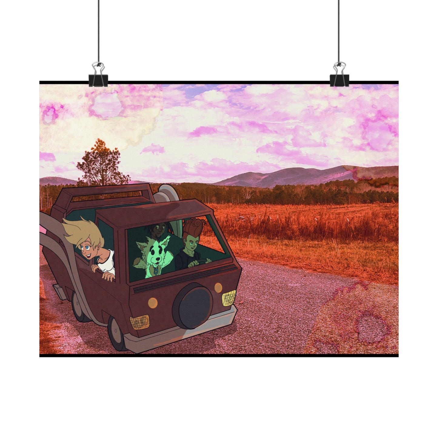 Van Life Matte Poster