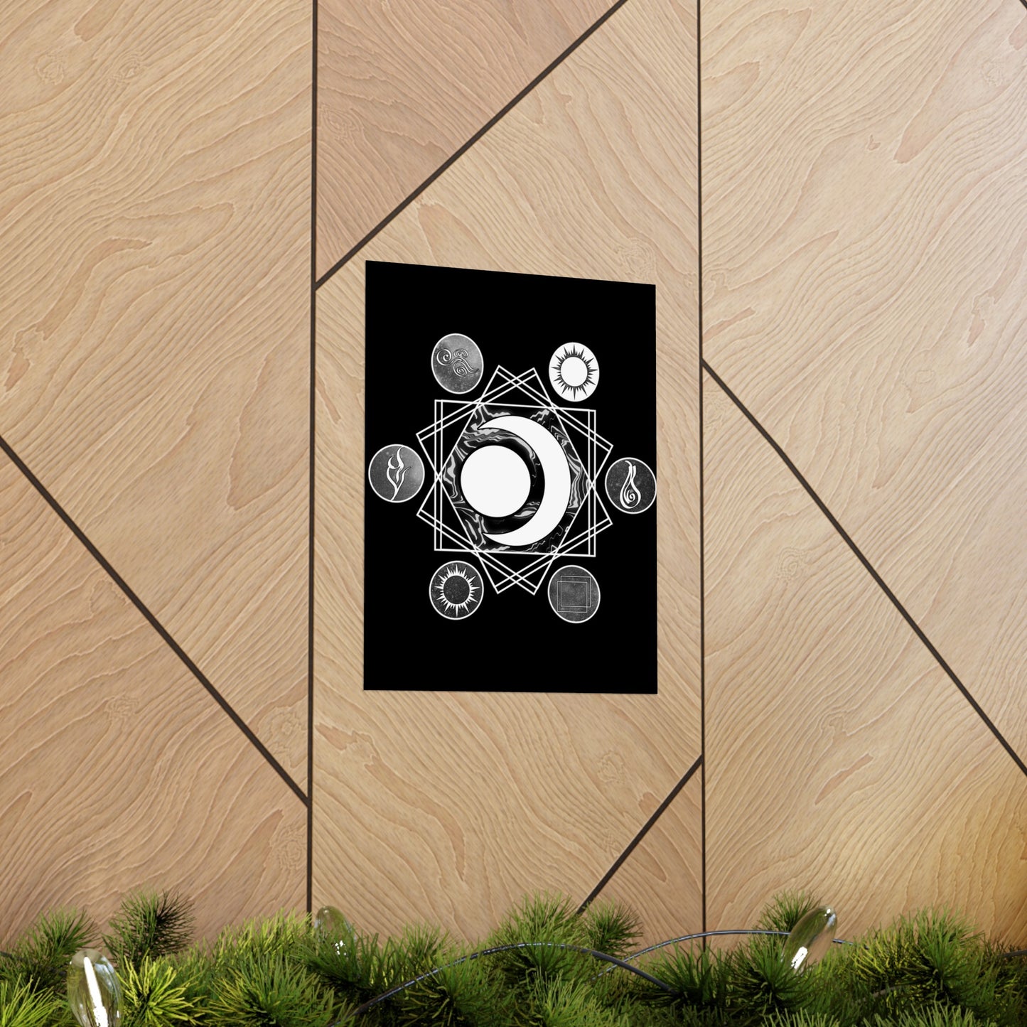 Elements Hex Matte Poster