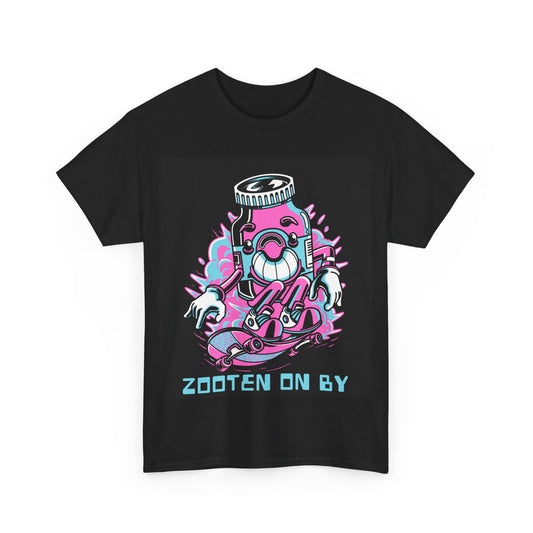 Zooten On By Unisex Tee Black