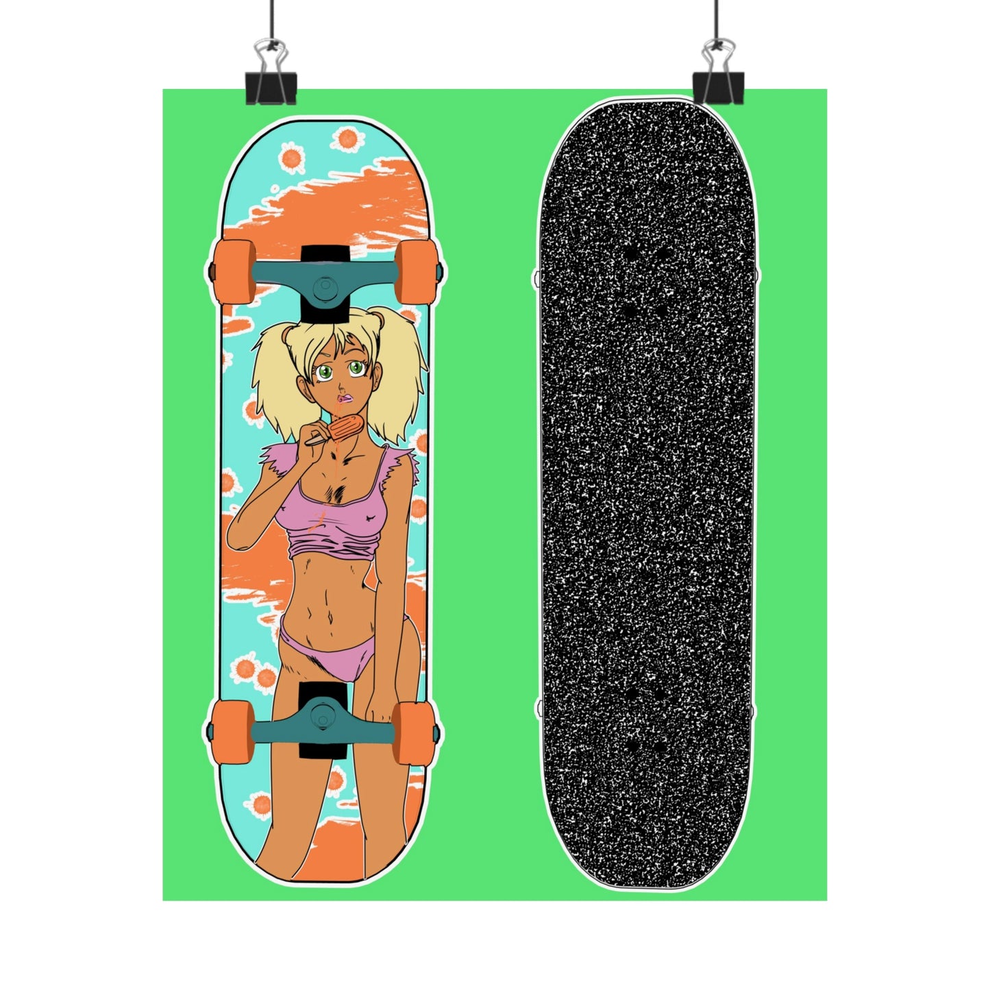 Creamsicle Matte Poster