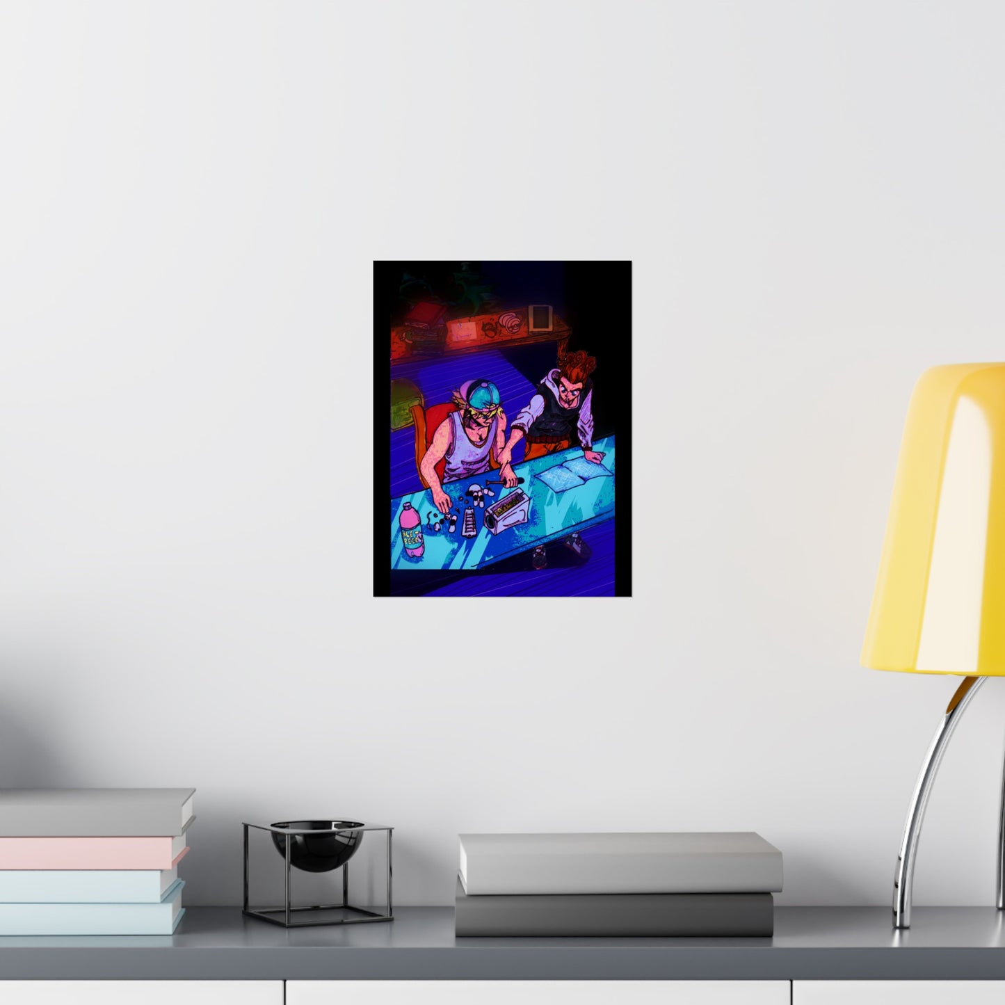 K&C Lab Mix Matte Poster