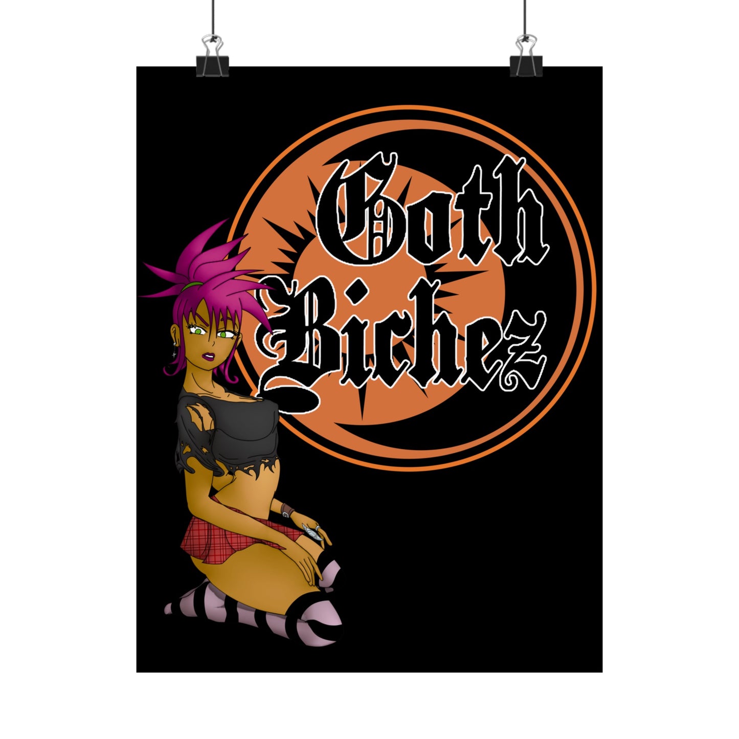 Goth Bichez Matte Poster