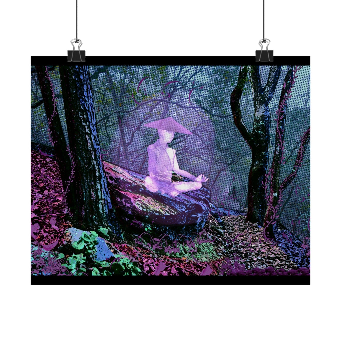 Monk Matte Poster