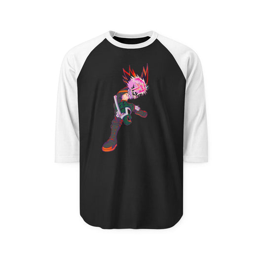 Dynamite Hero Raglan Tee (Unisex)