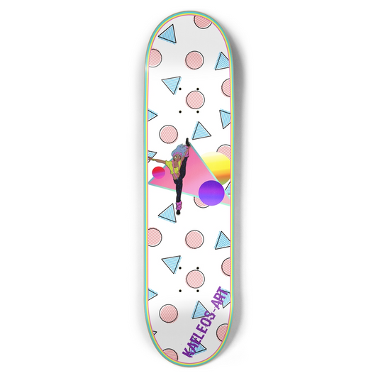80's Gymnast  Skateboard