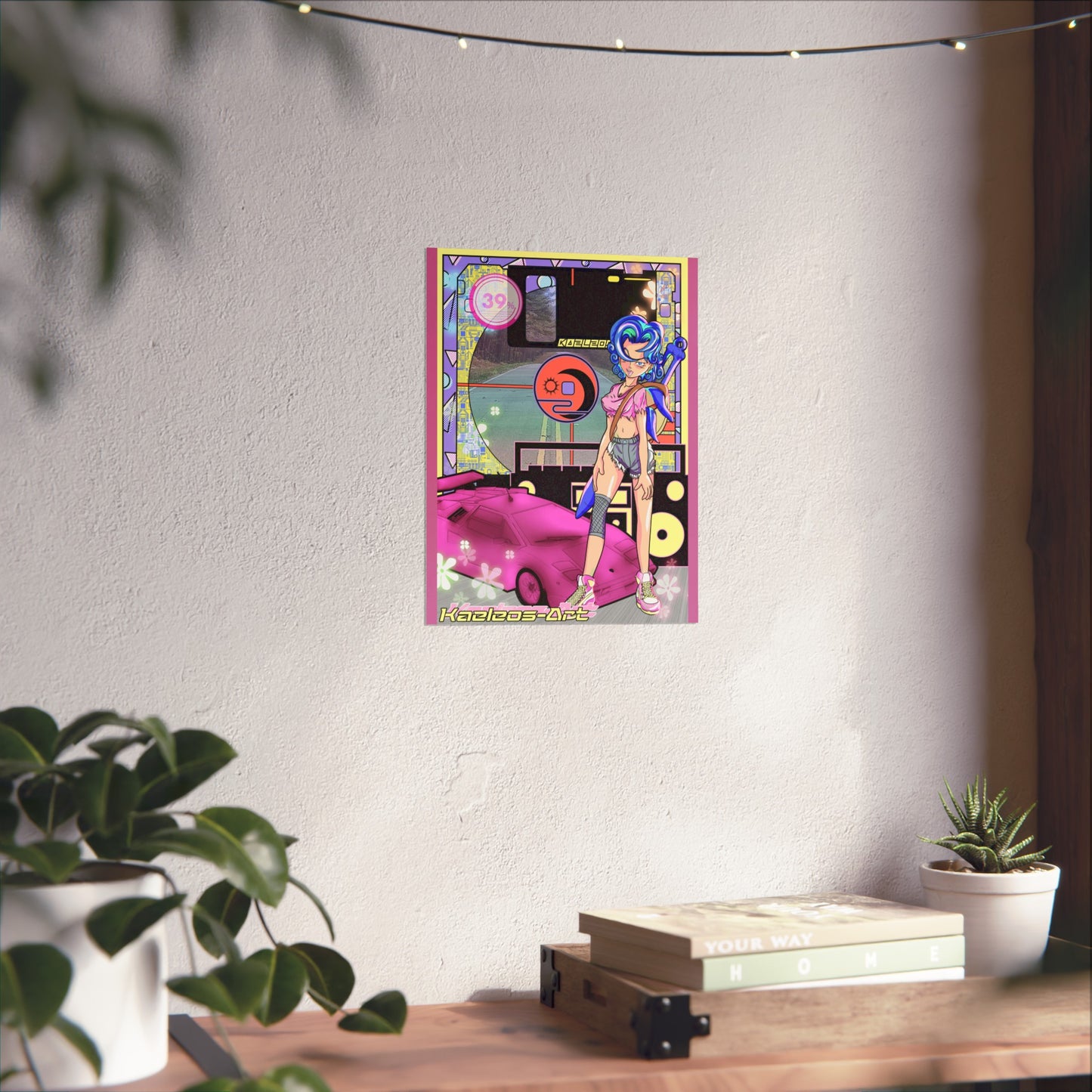 Luna Moon Matte Poster