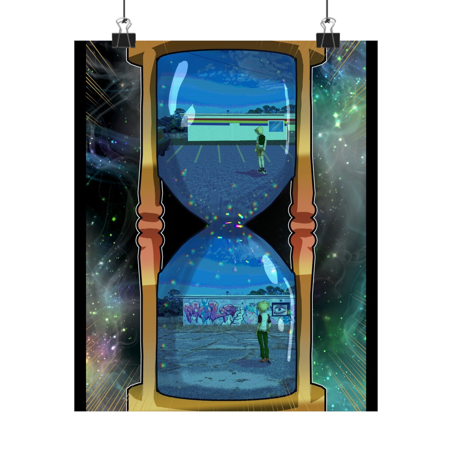 Trapped Time Matte Poster