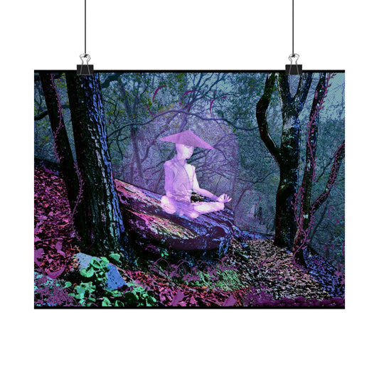Monk Matte Poster