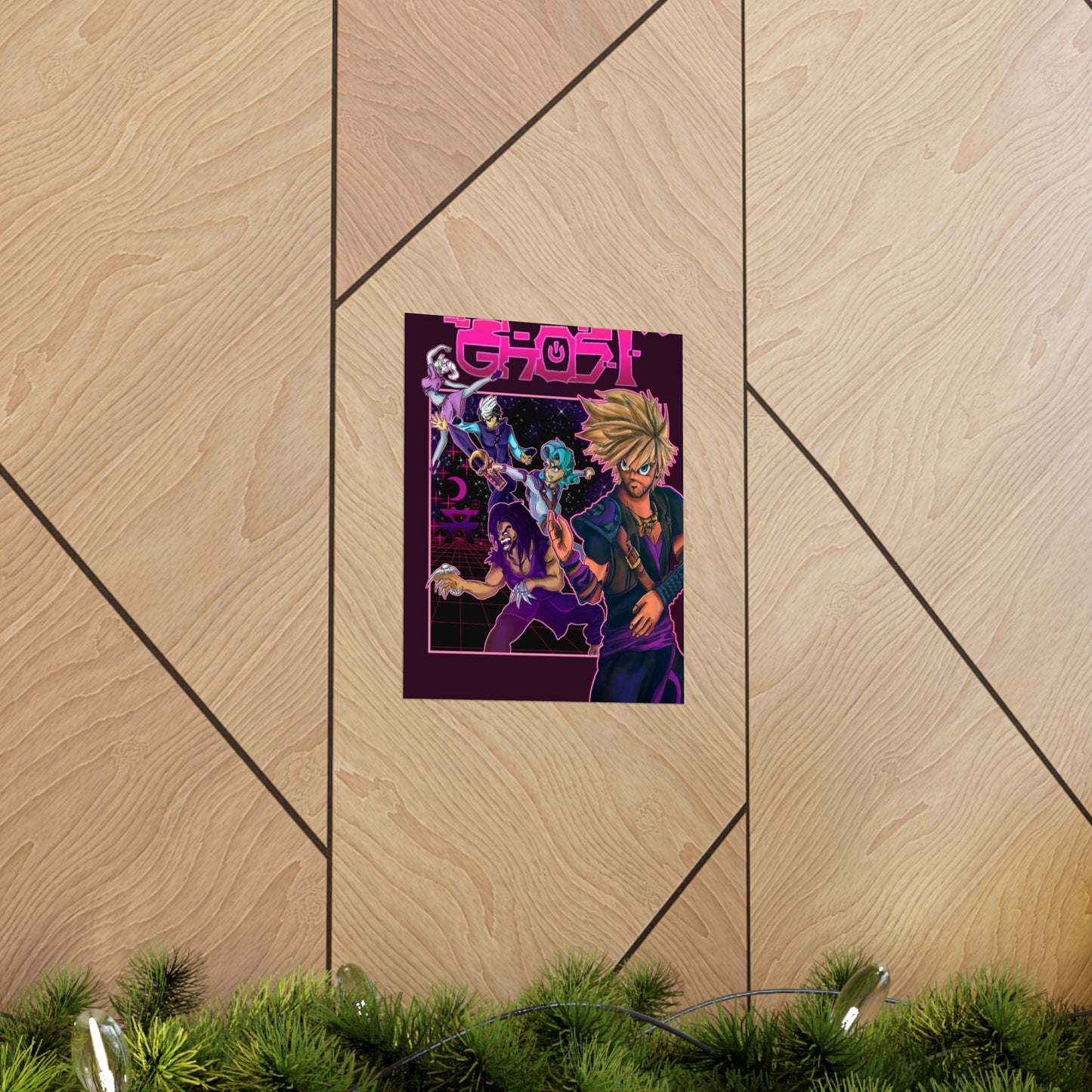 Original Purple Moons Matte Poster