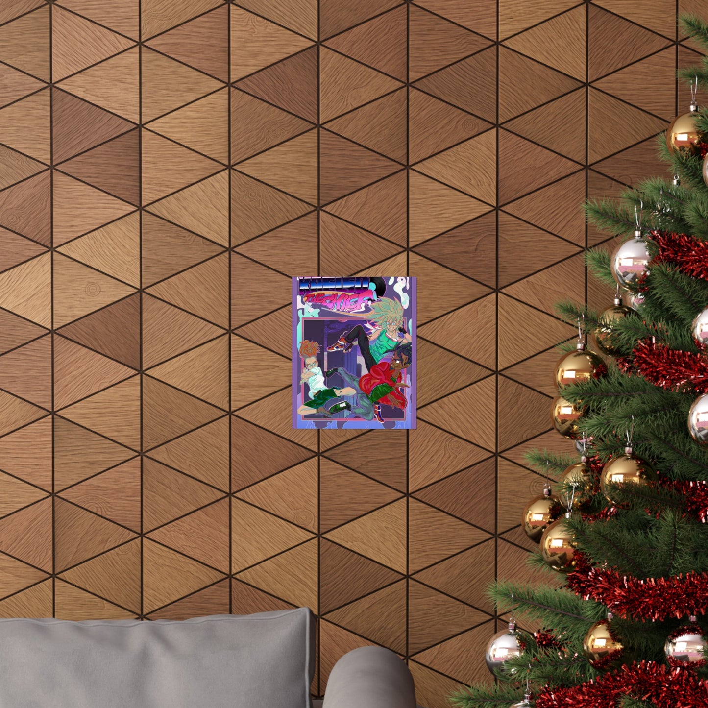 K&C Lava Poster Matte Poster