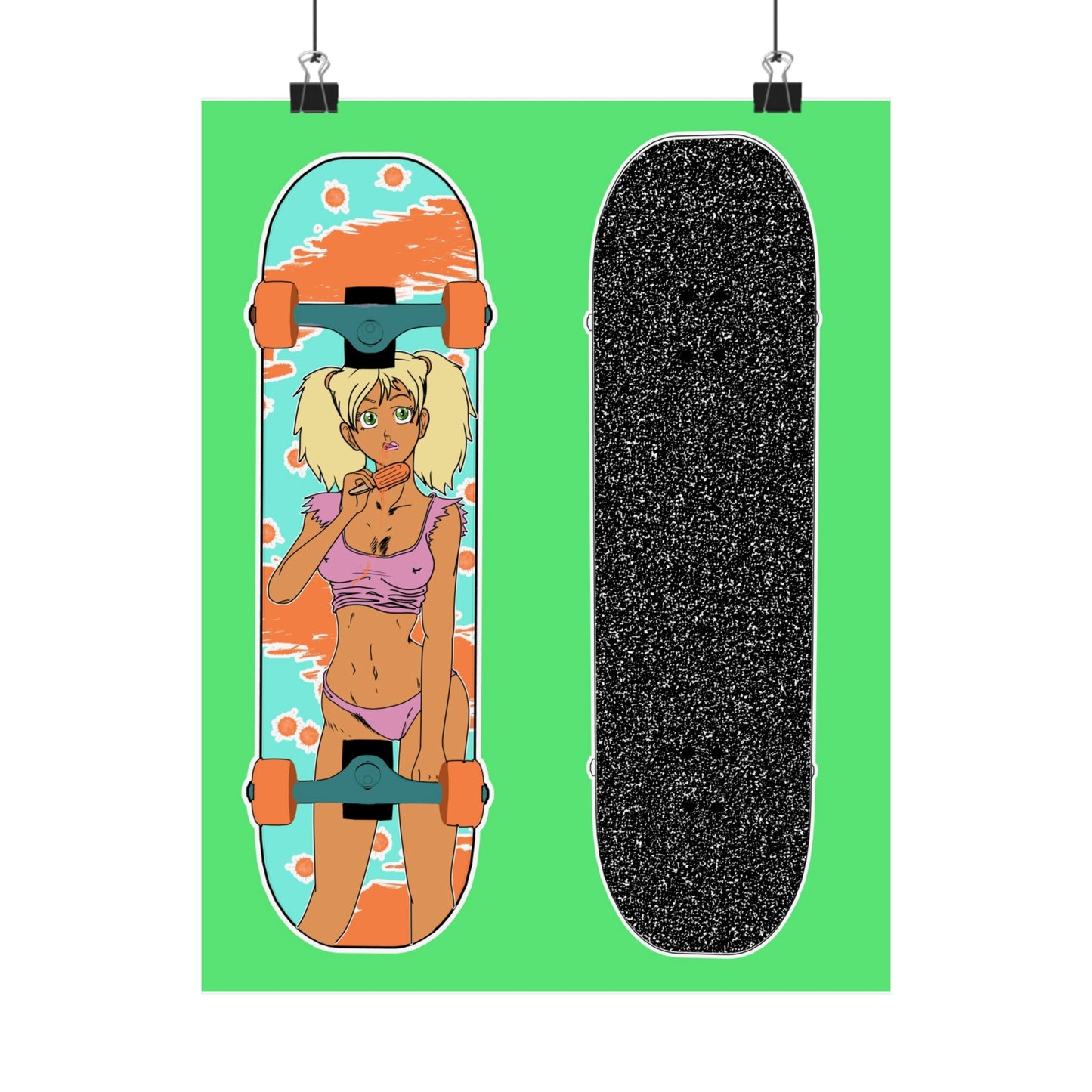 Creamsicle Matte Poster
