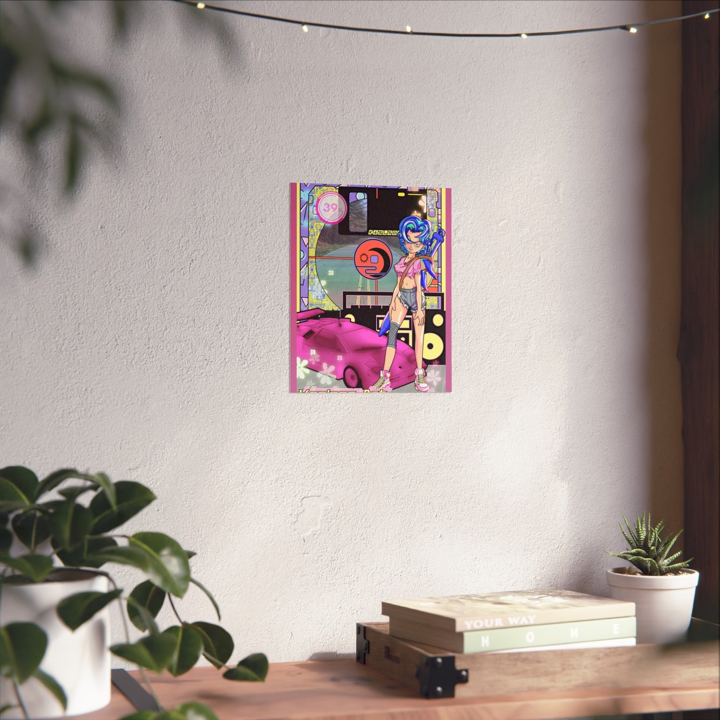 Luna Moon Matte Poster