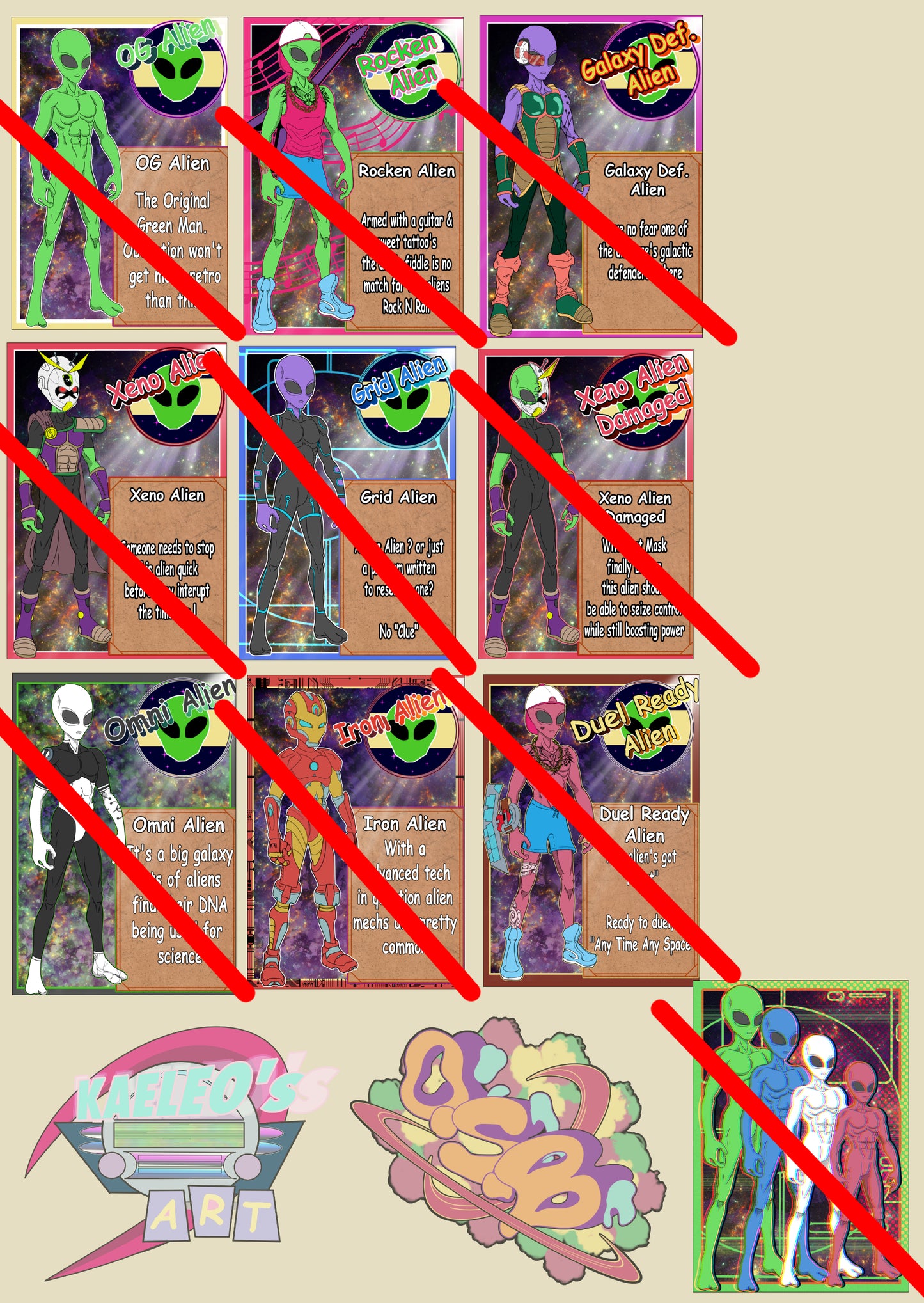 O.S.B Trading Cards