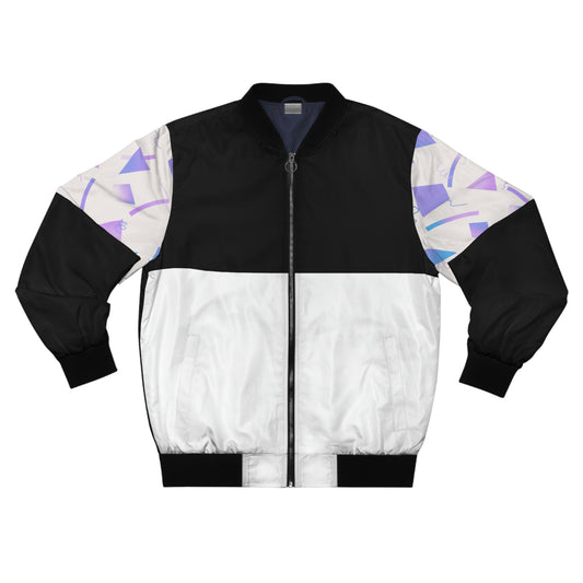 Retro Gymnast Men's Bomber Jacket (AOP)