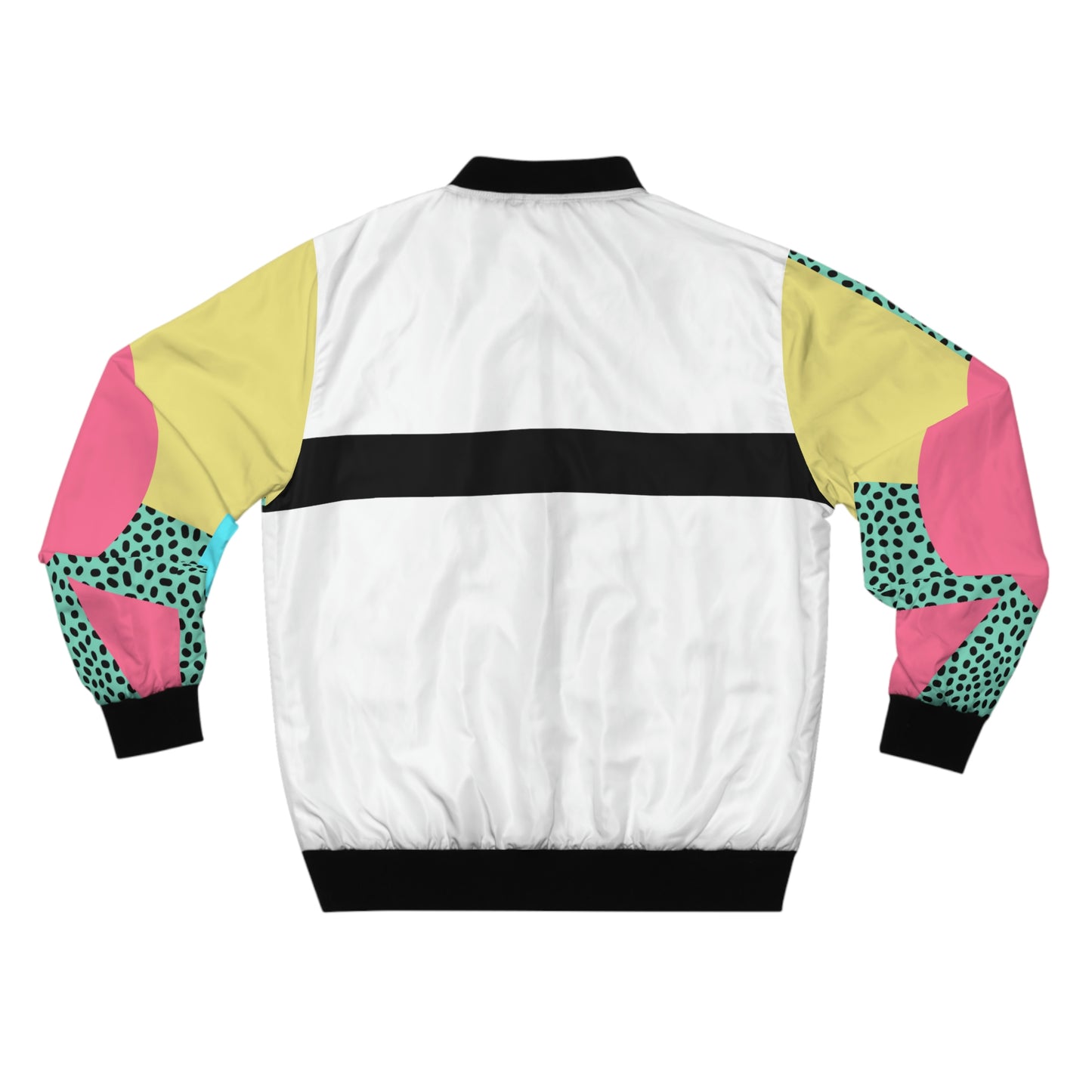 Abstract Classic Men's Bomber Jacket (AOP)