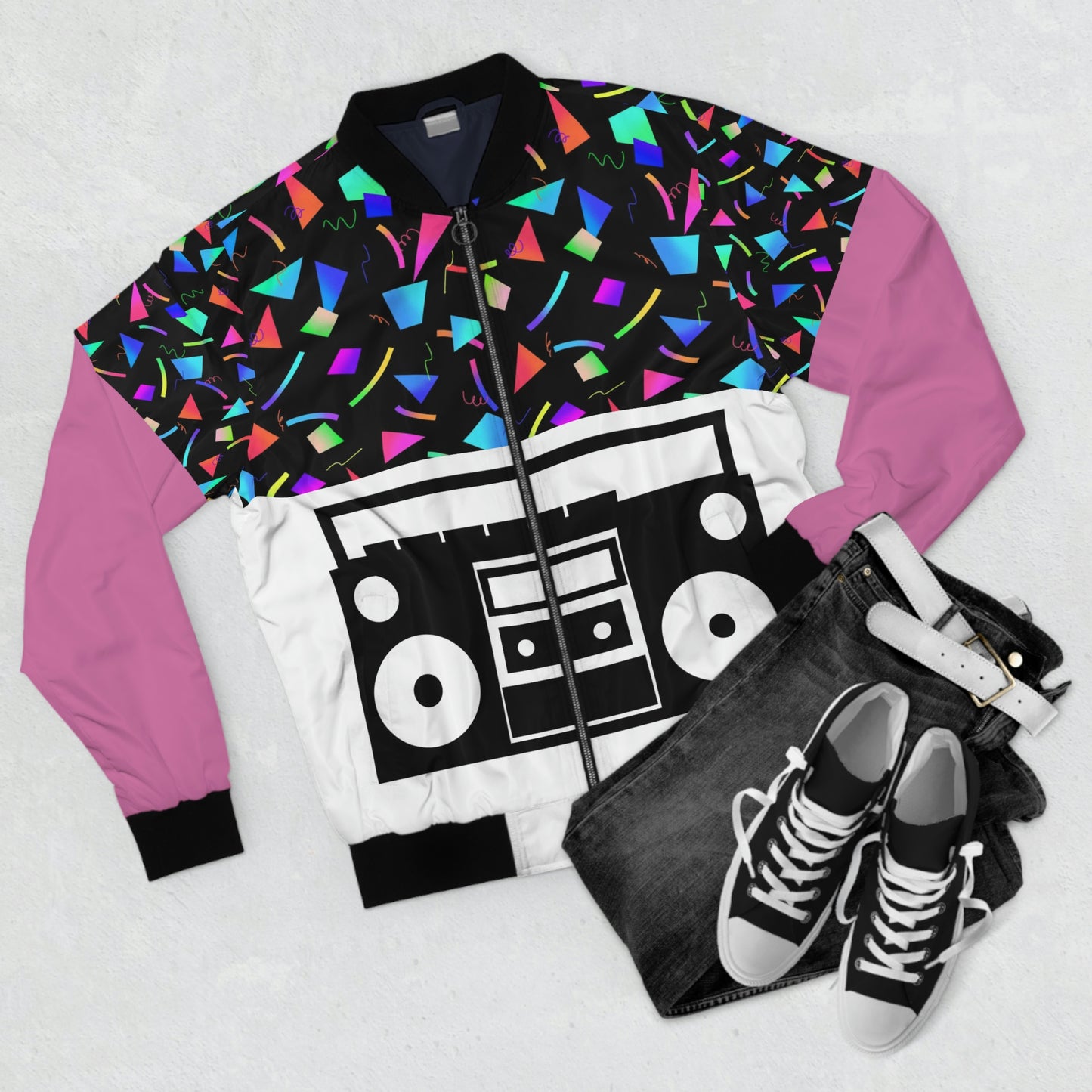 Boombox Inspired Male Wind Breaker